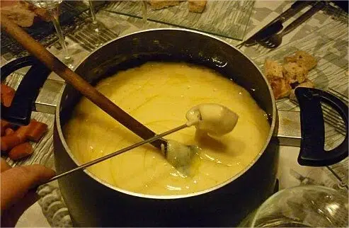 fondue au comté