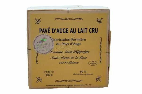 Un excellentissime petit pavé d’Auge, fromage fermier au lait cru
