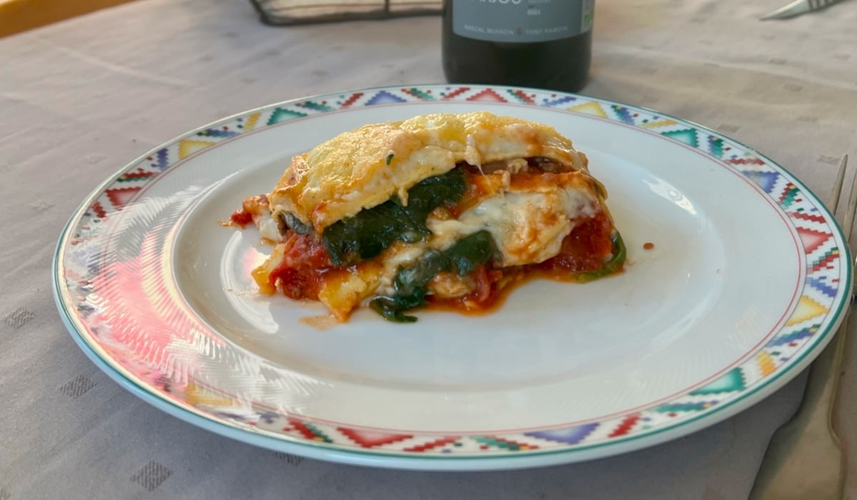 Recette traditionnelle des lasagnes aux épinards