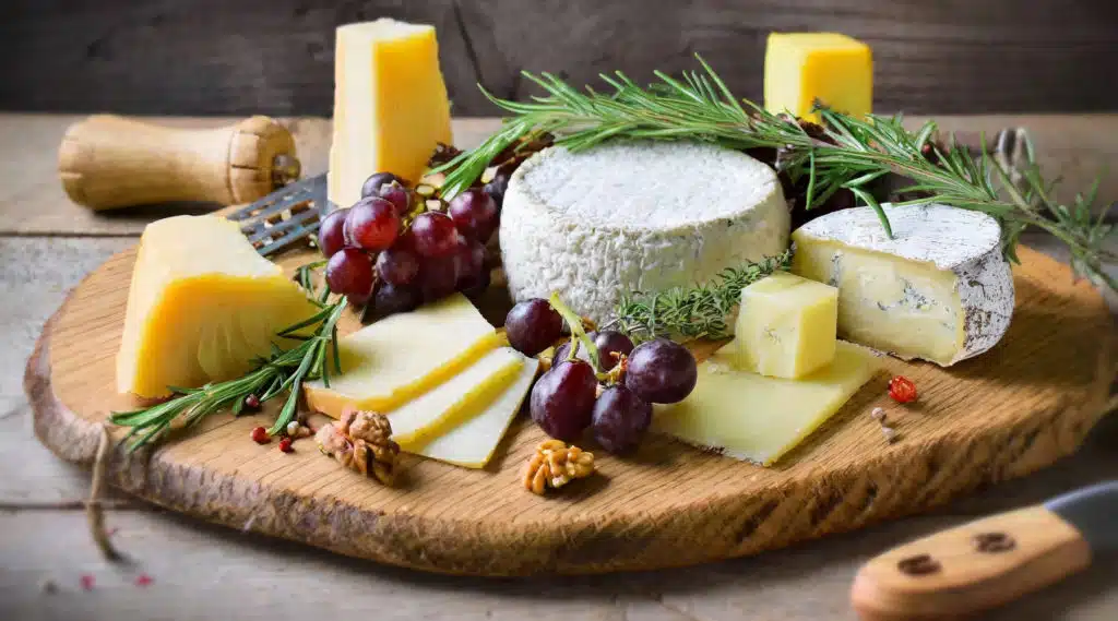 Exemples de plateaux de Fromages pour Noël et le Nouvel An