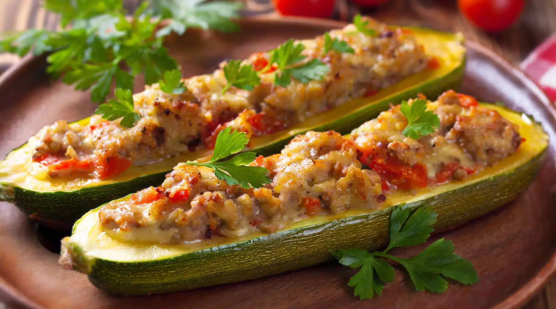 Recette originale des courgettes farcies