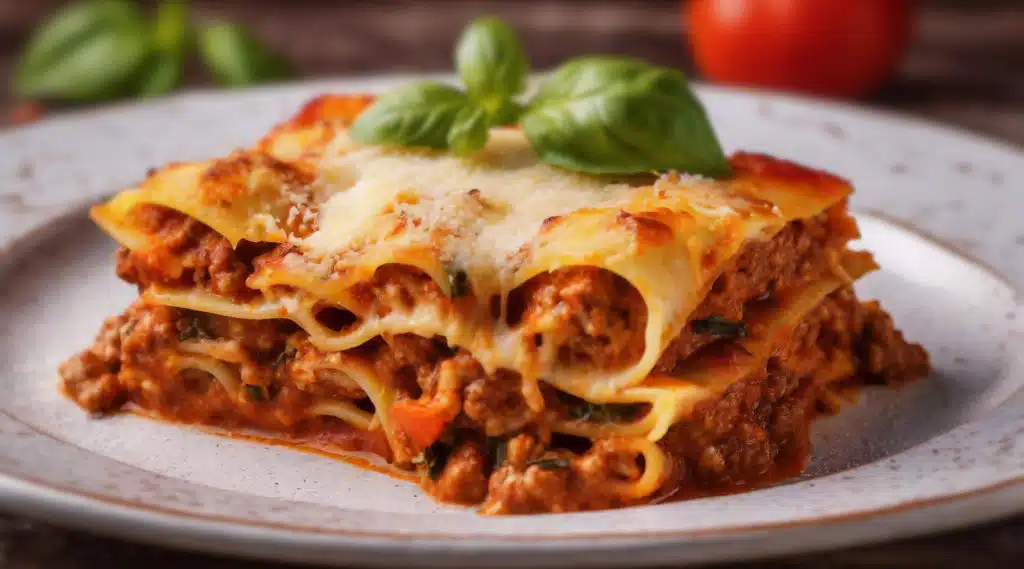 Recette traditionnelle des lasagnes à la bolognaise