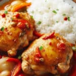 Recette traditionnelle du poulet basquaise