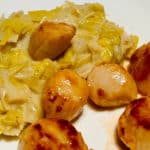 Recette traditionnelle de la fondue de poireaux à la crème