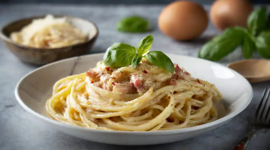 Réussir les pâtes à la carbonara traditionnelle