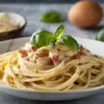 Recette des pâtes carbonara à l’italienne