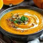 Recette traditionnelle de la soupe aux potirons aux épices