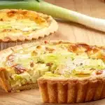 Recette traditionnelle de la tarte aux poireaux à la vanille